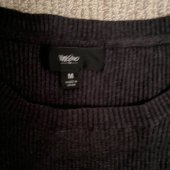 GRAY SWEATER DRESS - Picture 2 of 2